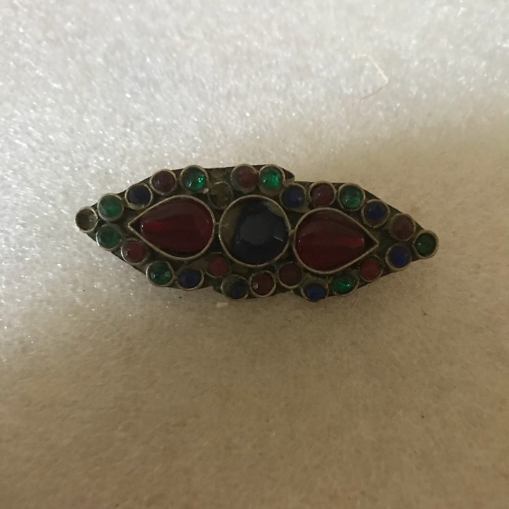 Antique glass Roman pendent